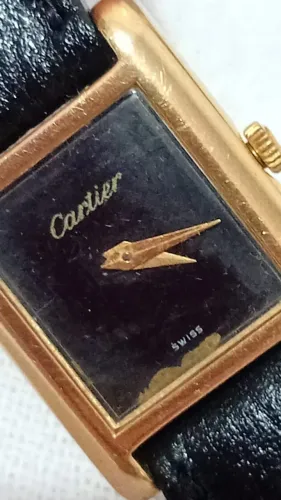 Líndo Relógio Cartier Tank Vintage - Swiss Made . !!! 