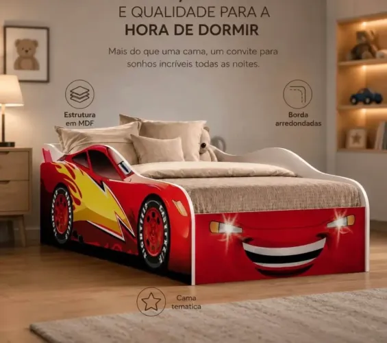 Vendo cama relâmpago mcqueen