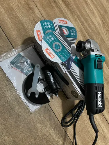 Lixadeira Esmeriladeira Hanabi, 880W de potência 127V.