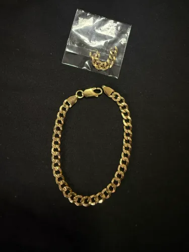 Pulseira ouro 18k 750 13g