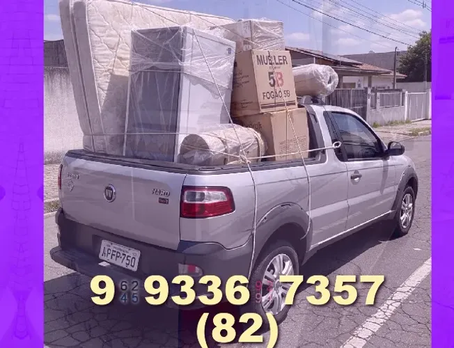 Frete em Peixoto | Jatiúca | Poço | Farol | Chã da Praia | Cruz das Almas