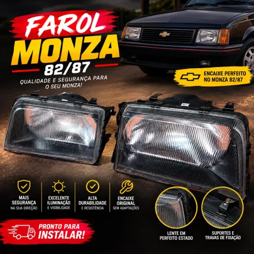par de faróis para Monza