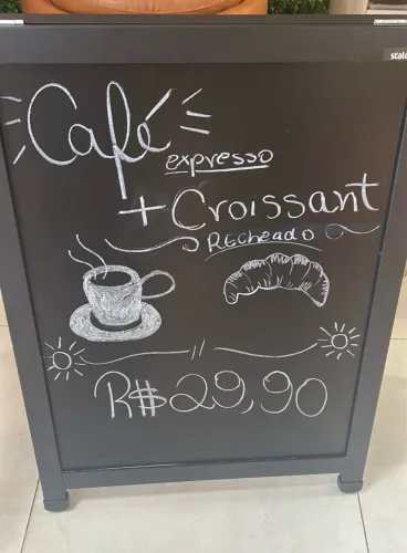 Cavalete preto 80x60