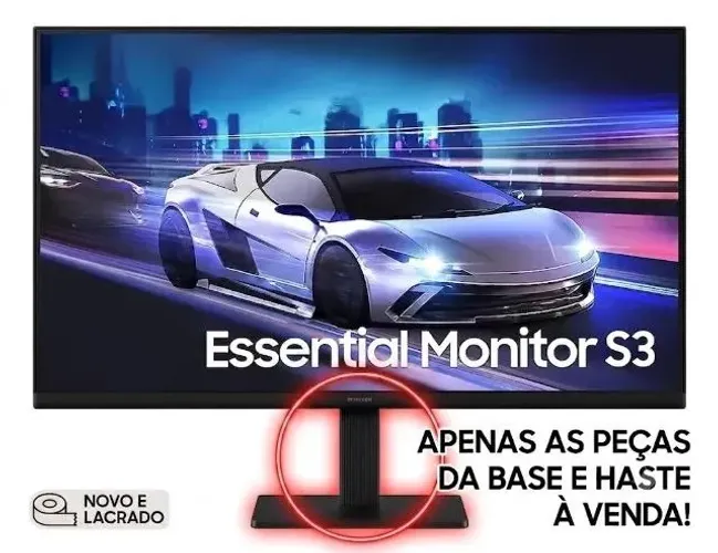 Base Haste Torre do Monitor Samsung Essential S3 Nova Lacrada