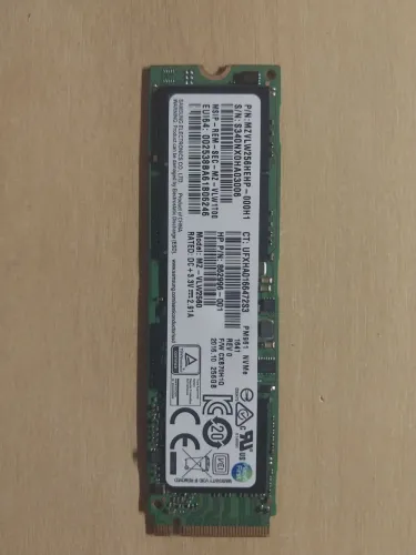 SSD (MZVLW256HEHP-000H1) 256GB - TESTADO