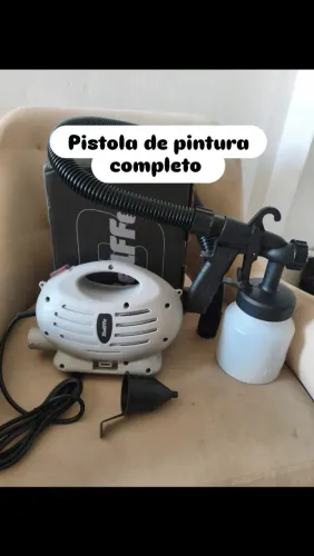 Mini compressor portátil para pintura spray eletrônico