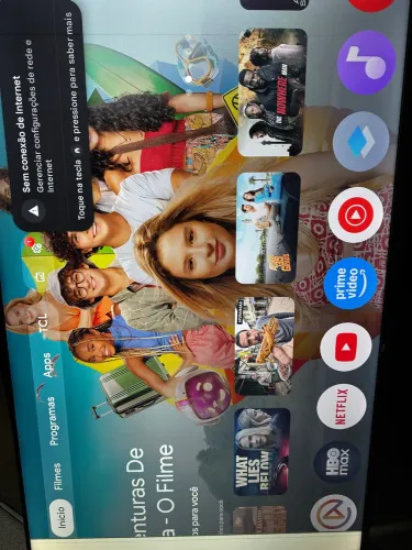 Smart tv SempTCL 55 polegadas