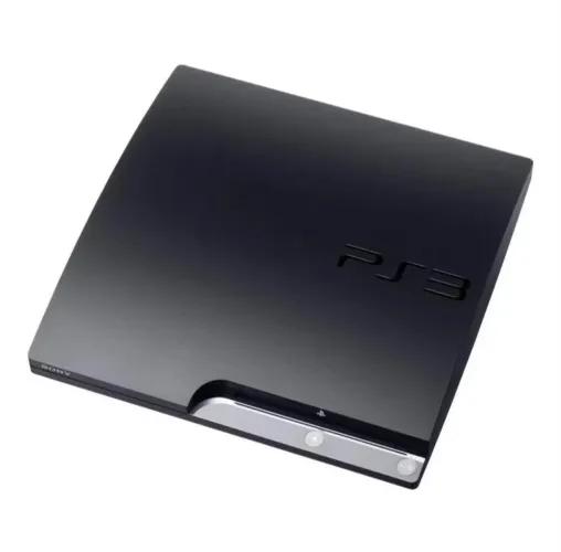 Playstation 3 slim + controles DESBLOQUEADO