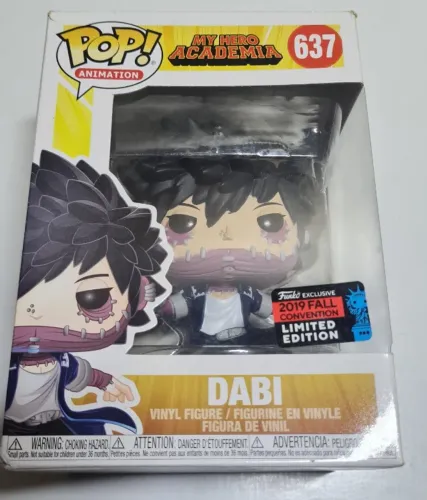 Funko Pop - Dabi - My Hero Academia 637 - 2019 Fall Convention RARO
