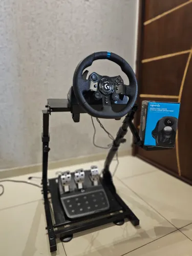 Suporte cockpit para volante simulador universal g29, g920, g923, trustmaster ps5 Xbox pc