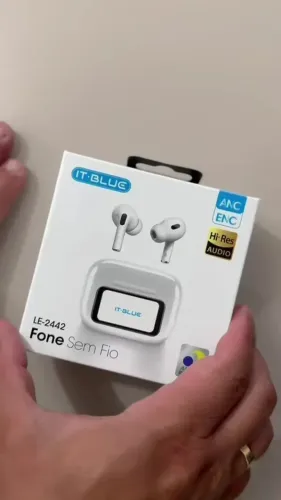 Fone Bluetooth Sem Fios Para Celular It-blue Le-2442 Novo Loja Coimbra Computadores