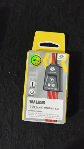 Cabo de Alimentação OSS W125 para Reparo de Placa-Mãe iPhone 7 ao 16 Pro Max