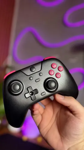 Controle Sem Fio EasySMX X05 Hall Effect RGB