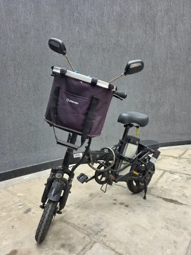 Vendo ótima bicicleta elétrica ventane dobrável, modelo spirit.