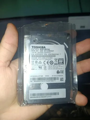 Toshiba HD Interno de 500gb para Laptop SATA
