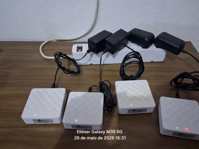 4 Unidade de  ONU GPON Tenda G103 v3.0 Gigabit Fibra Óptica