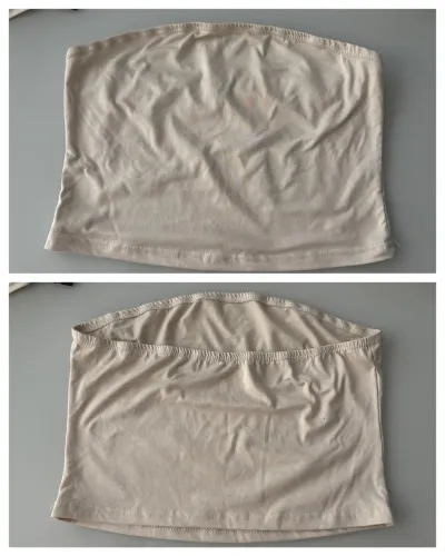 cropped Shein Bege