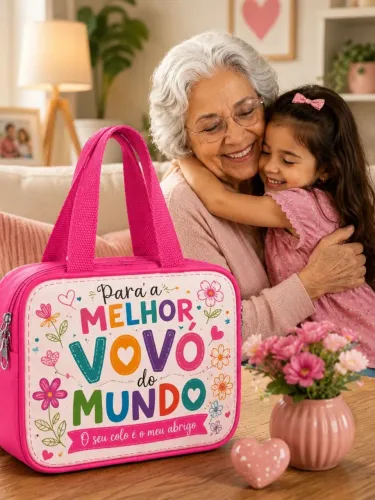 BOLSA PERSONALIZADA PARA VOVÓ COM FRASE DE VOVÓ