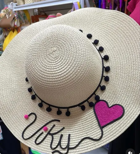 Chapéu personalizado com seu nome