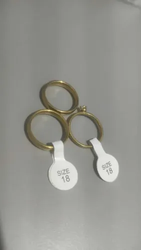 Vendo alianças em aço inoxidável