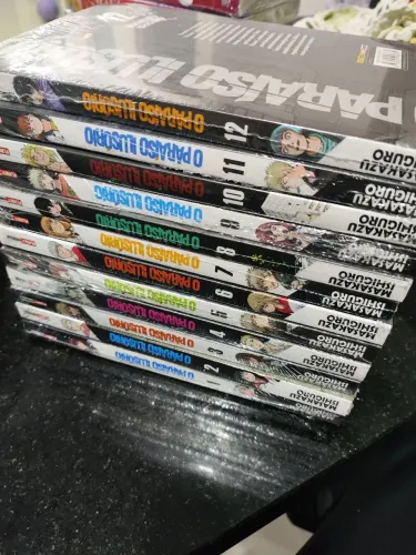 Manga Paraíso Ilusorio 1 ao 12 Lacrados