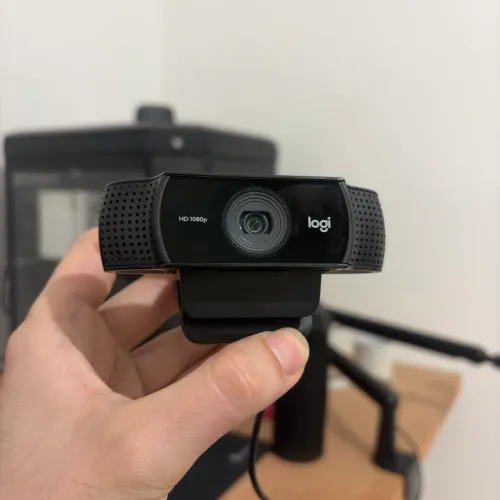 Câmera Webcam Logitech C920e Full Hd 1080p Notebook C Caixa - Usada mais está nova!