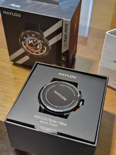 Smart Watch Haylou Solar Ultra black - NOVO!