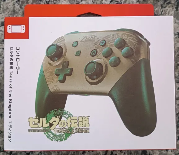 Pro Controller Nintendo Switch - Zelda Verde