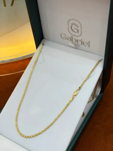 Cordão de ouro modelo bismark 6.8g novo ( LOJA )