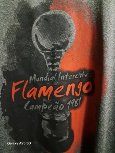 CAMISA DO FLAMENGO COMEMORATIVA DO MUNDIAL 1981