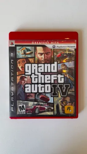 GTA IV PS3 Original Mídia Física Completo