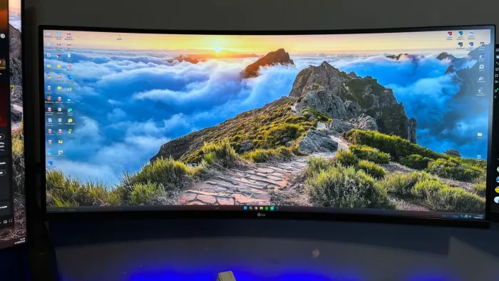 Monitor Gamer Curvo Lg ultragear 34 pol. 160hz WQHD UltraWide