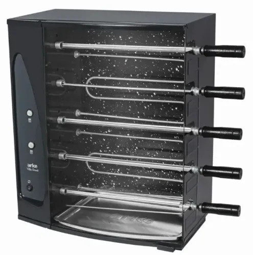 Churrasqueira Elétrica Rotativa Arke Vitta Smart - 5 Espetos - 110V