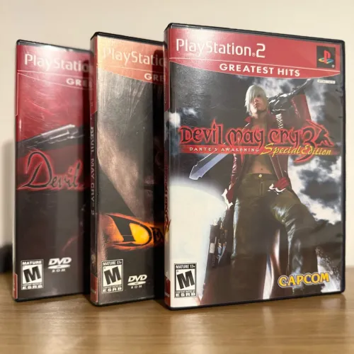 Devil May Cry PS2 - Trilogia PlayStation 2 Original Greatest Hits