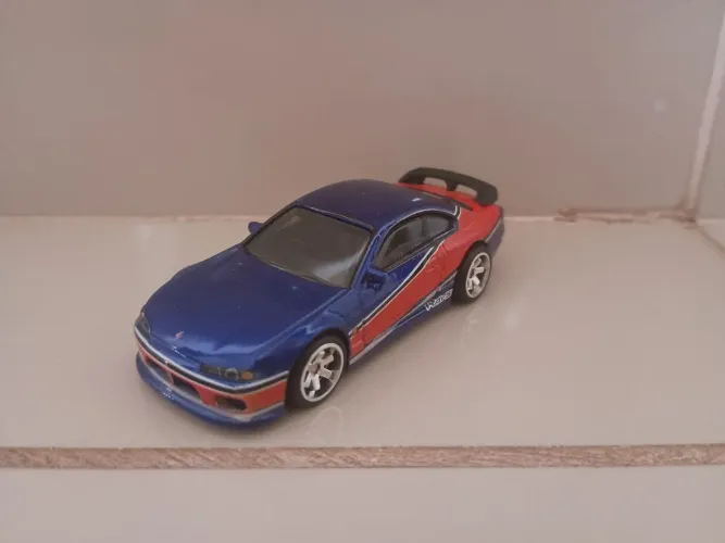 Miniatura nissan silvia s15 hot wheels premium velozes e furiosos