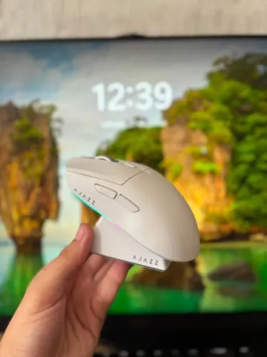 Novo! Mouse Gamer AJAZZ AJ139 V2 MC com DOCK - PAW3311