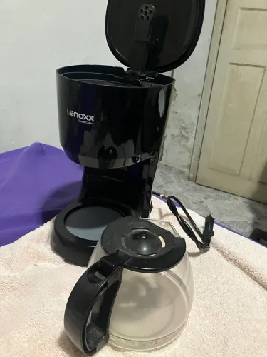 Cafeteira elétrica Lenoxx Grand Coffee + jarra de vidro de brinde Tamanho grande