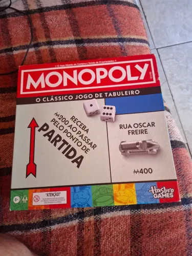 Monopoly Hasbro Clássico Brasil COMPLETO + Caixa + Manual