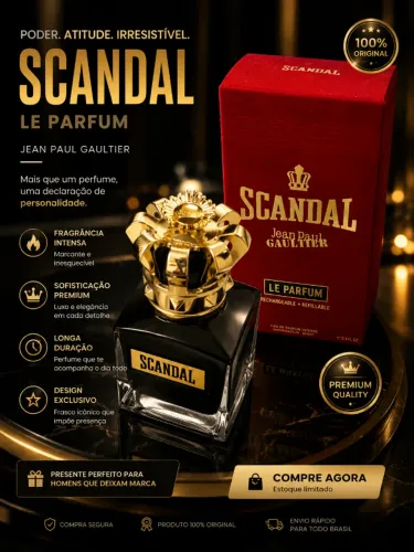 Perfume Jean Paul Gaultier Scandal Parfum I100ml masculino