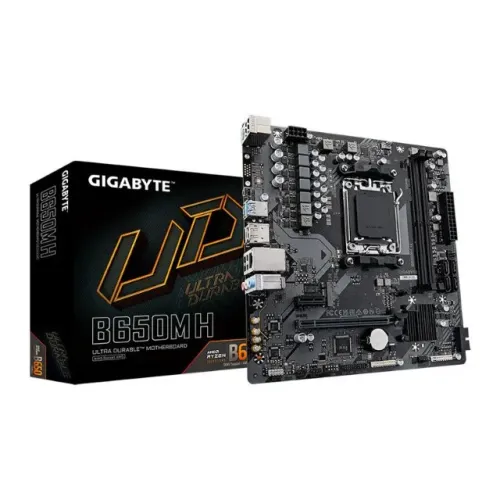 KIT AM5 PLACA MÃE GIGABYTE B650M H e RYZEN AM5 7600X NOVOS