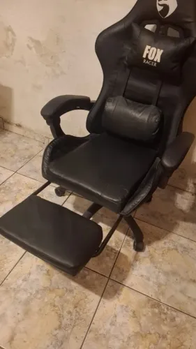Cadeira Gamer Fox Racer Com Apoio de Pés