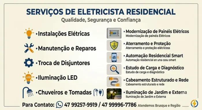 Eletricista residencial