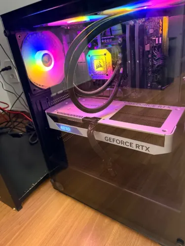 SUPER PC GAMER - Intel i9, placa mae tuf gaming z790-pro wifi, cooler iCue h150i elite
