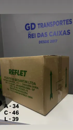 Caixas de papelão variados tamanhos