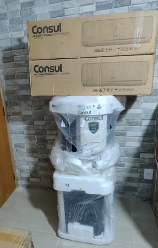 Vendo ? Ar-Condicionado Split Inverter Consul 12.000 BTUs Frio - NOVOS NA CAIXA  Aparelho