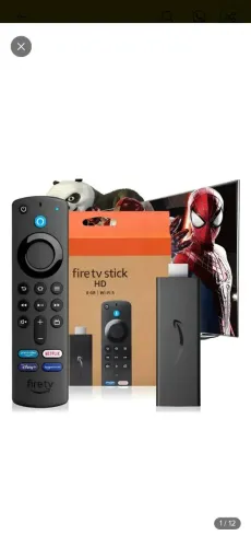 Fire Stick Tv Amazon Wi-fi Controle Remoto Alexa Voz FULL HD Preto Padrão