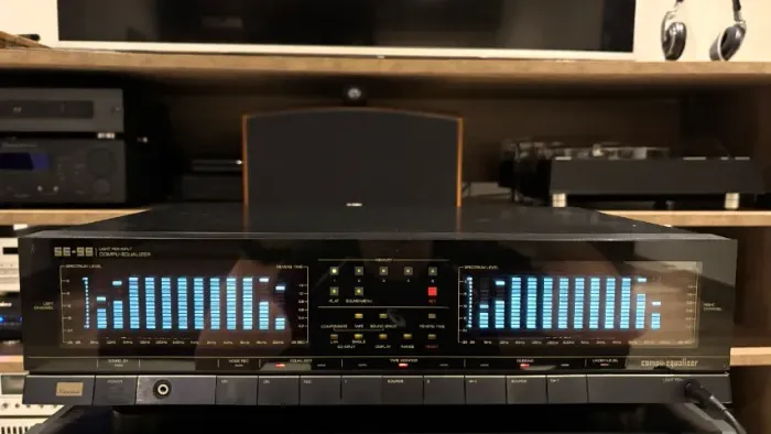 SANSUI SE 99 EQUALIZADOR GRÁFICO DIGITAL LENDÁRIO