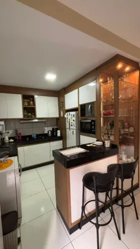 Sobrado condomínio qd 606 sul. 3/4 - suíte, móveis plan, placa solar, ar-cond, area lazer