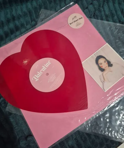 Laufey - Valentine - Heart Shaped Vinyl (Red)