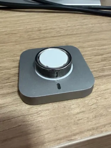 Oura Ring 4 Stealth Tamanho 11 - Caixa, Dock e Garantia Vigente